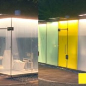 Nhà vệ sinh trong suốt ở công viên Shibuya gây xôn xao mạng xã hội